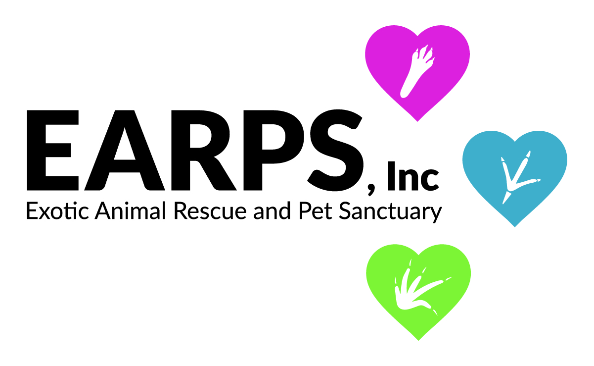 Intakes & Rehoming - Exotic Animal Rescue and Pet Sanctuary (EARPS, Inc.)